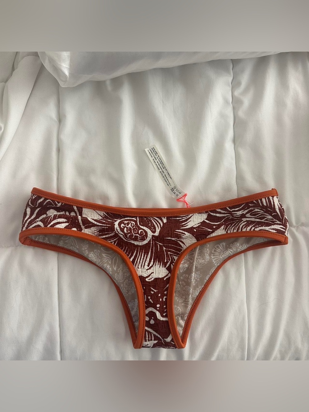 FREE PEOPLE Frankie Printed Bikini Bottoms